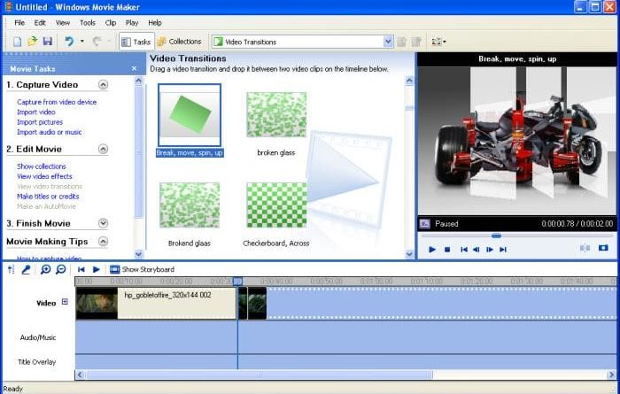 Windows movie maker 20179